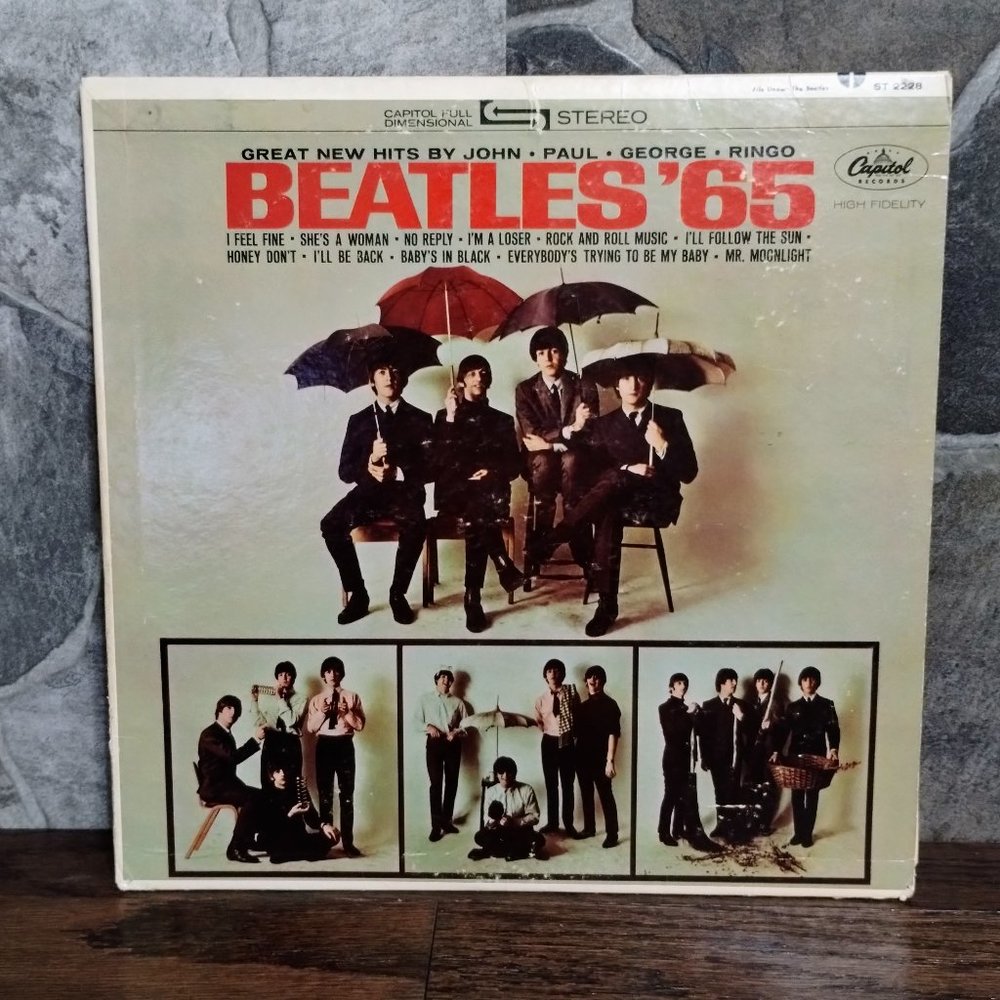 The Beatles Beatles '65 Vinyl Record ST 2228 1964